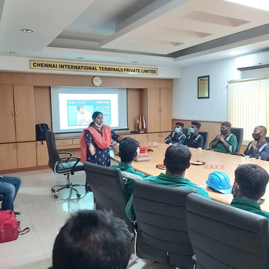 Chennai Port Trust training session