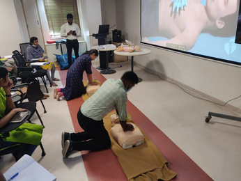 Clove Dental first aid session