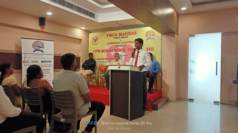 Kavery Hospital CPR training