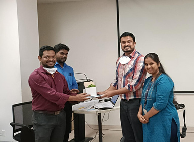 Vummudi Bangaru staff training