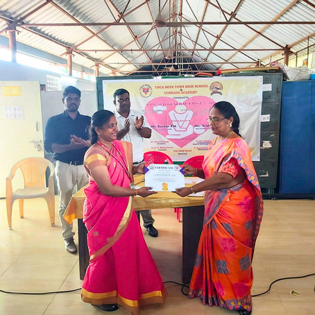 YMCA Madras student practice